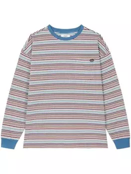 Полосатая футболка STUDIO TOMBOY, белый