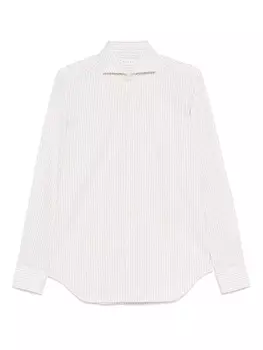 Полосатая хлопковая футболка Xacus, белый