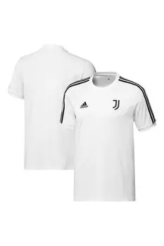 Полосатая майка Ювентуса ДНК 3 adidas, белый