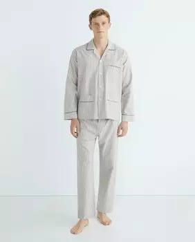 Полосатая мужская пижама Olimpo, синий