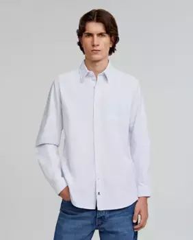 Полосатая мужская рубашка из хлопка Scalpers, мультиколор