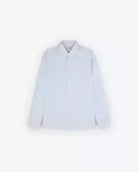 Полосатая мужская рубашка из хлопка Scalpers, синий