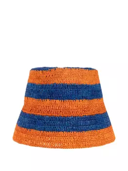 Полосатая панама ETRO, синий