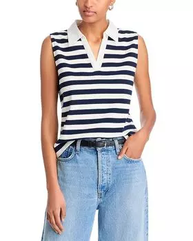 Полосатая поло - эксклюзив AQUA, мультиколор