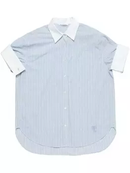 Полосатая рубашка Acne Studios, синий