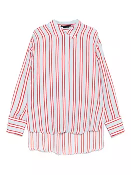 Полосатая рубашка Alice + olivia, синий