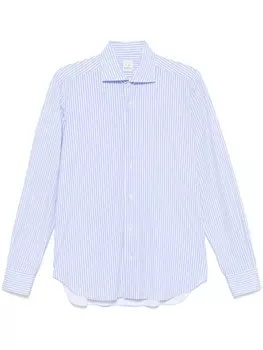 Полосатая рубашка Barba, синий