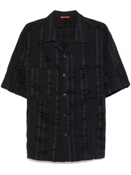 Полосатая рубашка Barena, черный