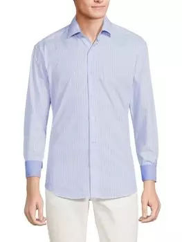 Полосатая рубашка Bertigo, белый