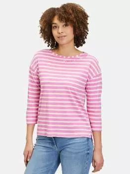 Полосатая рубашка Betty Barclay, розовый