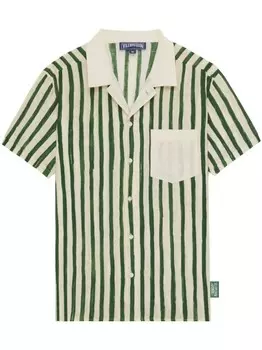 Полосатая рубашка Charli из коллаборации с Highsnobiety Vilebrequin, зеленый