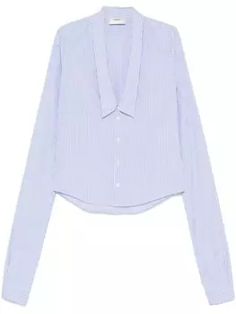 Полосатая рубашка Coperni, синий