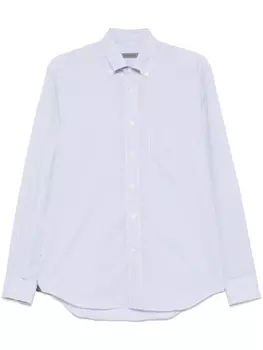 Полосатая рубашка Corneliani, синий