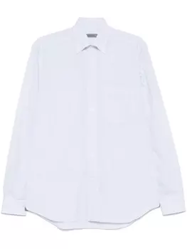 Полосатая рубашка Corneliani, синий