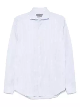 Полосатая рубашка Corneliani, синий