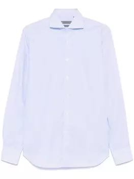 Полосатая рубашка Corneliani, синий