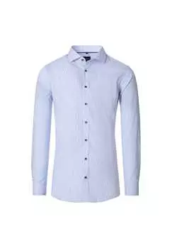 Полосатая рубашка делового покроя Venti, голубой