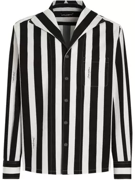 Полосатая рубашка Dolce & Gabbana, белый
