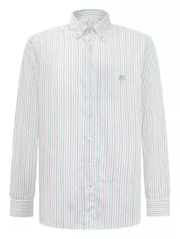 Полосатая рубашка ETRO, коричневый