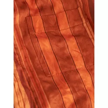 Полосатая рубашка Etro, оранжевый