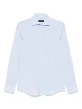 Полосатая рубашка Fay, синий