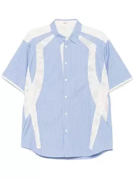 Полосатая рубашка ХОКИ KHOKI, синий