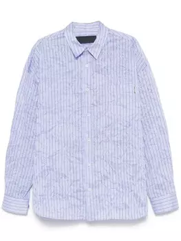 Полосатая рубашка Juun.J, синий