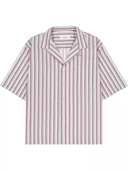 Полосатая рубашка Laneus, синий