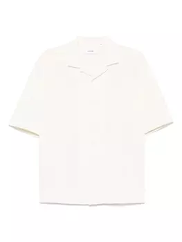 Полосатая рубашка Lardini, белый