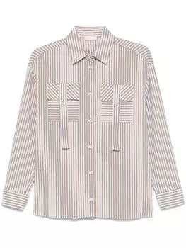 Полосатая рубашка LIU JO, зеленый