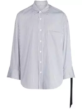 Полосатая рубашка Marina yee, черный