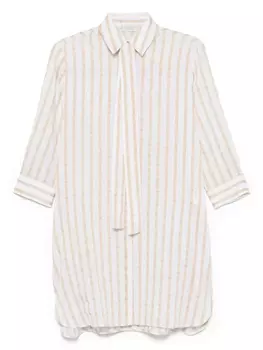 Полосатая рубашка Mazzarelli, нейтральный