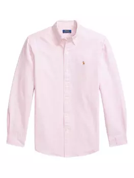 Полосатая рубашка на пуговицах Polo Ralph Lauren, розовый