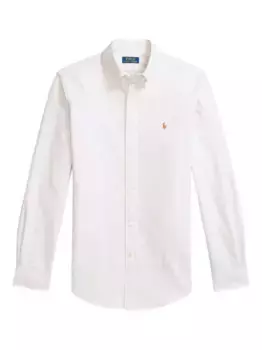 Полосатая рубашка на пуговицах POLO RALPH LAUREN, нейтральный