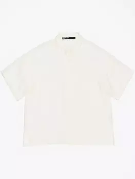 Полосатая рубашка оверсайз Bimba y Lola, белый