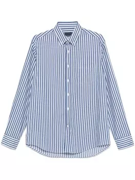 Полосатая рубашка Paul & Shark, синий