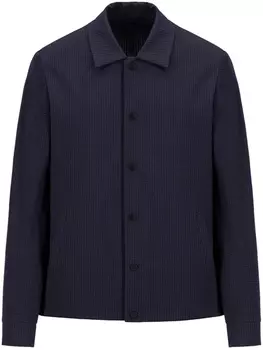 Полосатая рубашка-пиджак Harris Wharf London, синий
