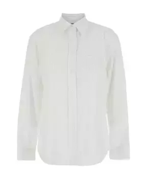 Полосатая рубашка Pinko, белый