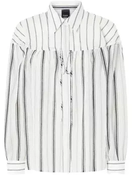 Полосатая рубашка PINKO, белый