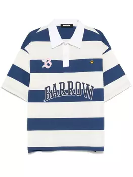 Полосатая рубашка-поло BARROW, синий