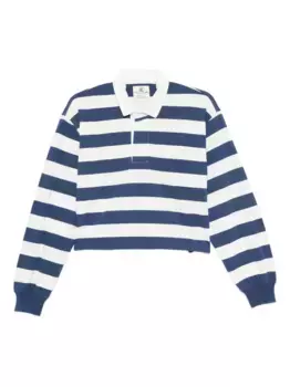 Полосатая рубашка-поло Denimist, синий