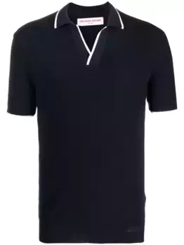 Полосатая рубашка поло Horton Orlebar Brown, синий