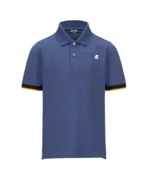 Полосатая рубашка поло Jude K-Way, синий