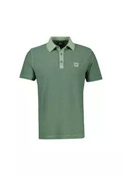 Полосатая рубашка поло Lerros, зеленый