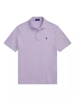 Полосатая рубашка поло Polo Ralph Lauren, розовый