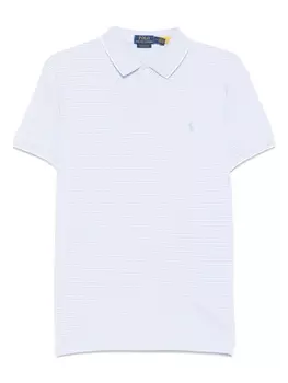 Полосатая рубашка поло Polo Ralph Lauren, синий