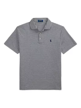 Полосатая рубашка поло Polo Ralph Lauren, синий
