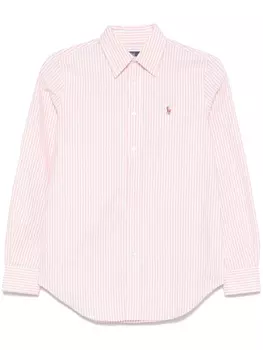 Полосатая рубашка Polo Ralph Lauren, оранжевый