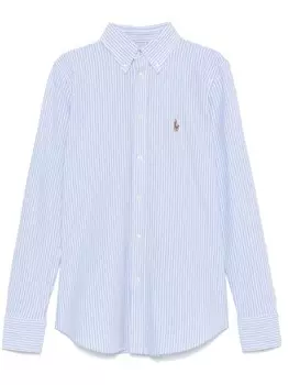 Полосатая рубашка Polo Ralph Lauren, синий