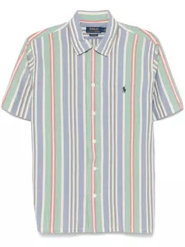 Полосатая рубашка Polo Ralph Lauren, синий